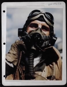 Lt. Col. Francis S. Gabreski, Leading Ace Of The 8Th Air Force. P-47 Pilot. England.